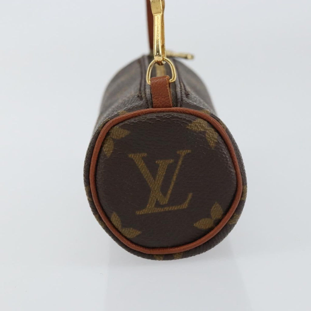 Louis Vuitton Papillon Pochette Monogram Canvas Brown Canvas Clutche & Pouche Bag
