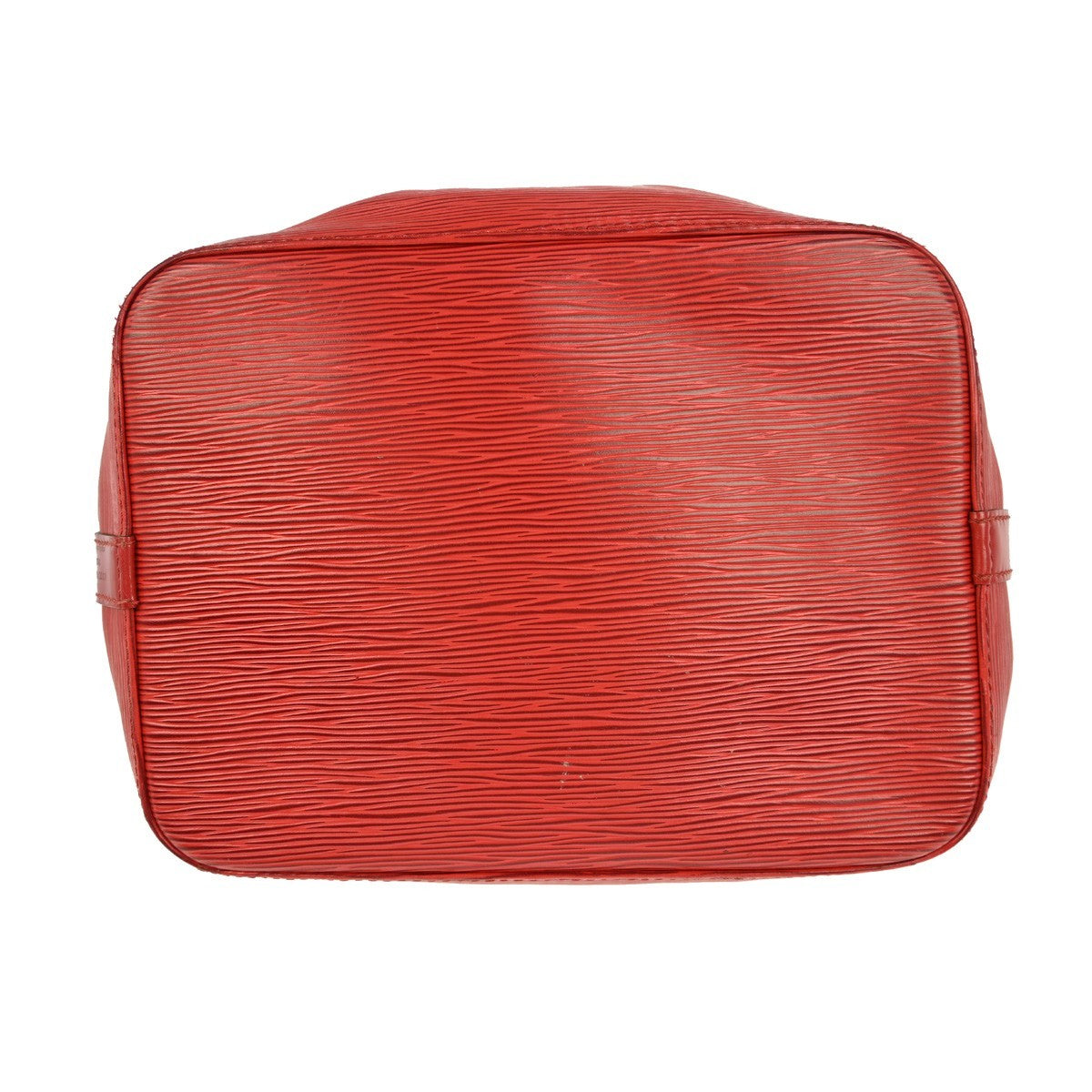 Louis Vuitton Petit Noe Handbag Epi Leather Red Leather Shoulder Bag
