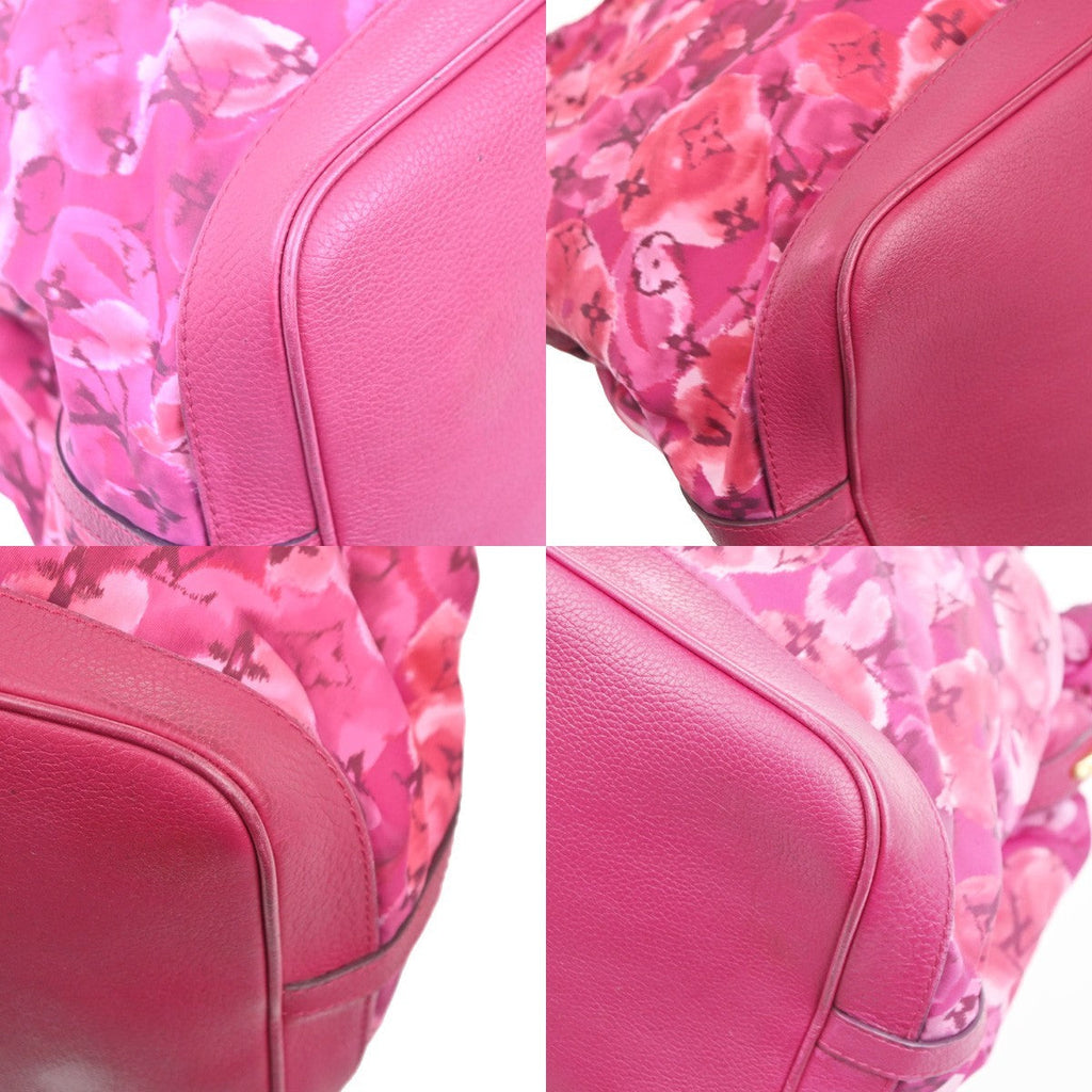 Louis Vuitton Noefull Handbag Ikat Nylon Pink Nylon Shoulder Bag