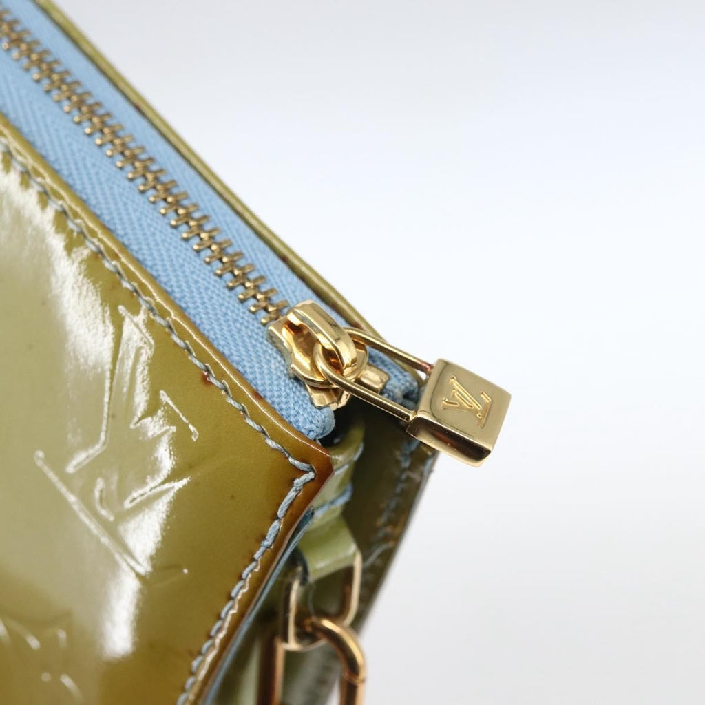 Louis Vuitton Lexington Pochette Monogram Vernis Blue Patent_Leather Clutche & Pouche Bag