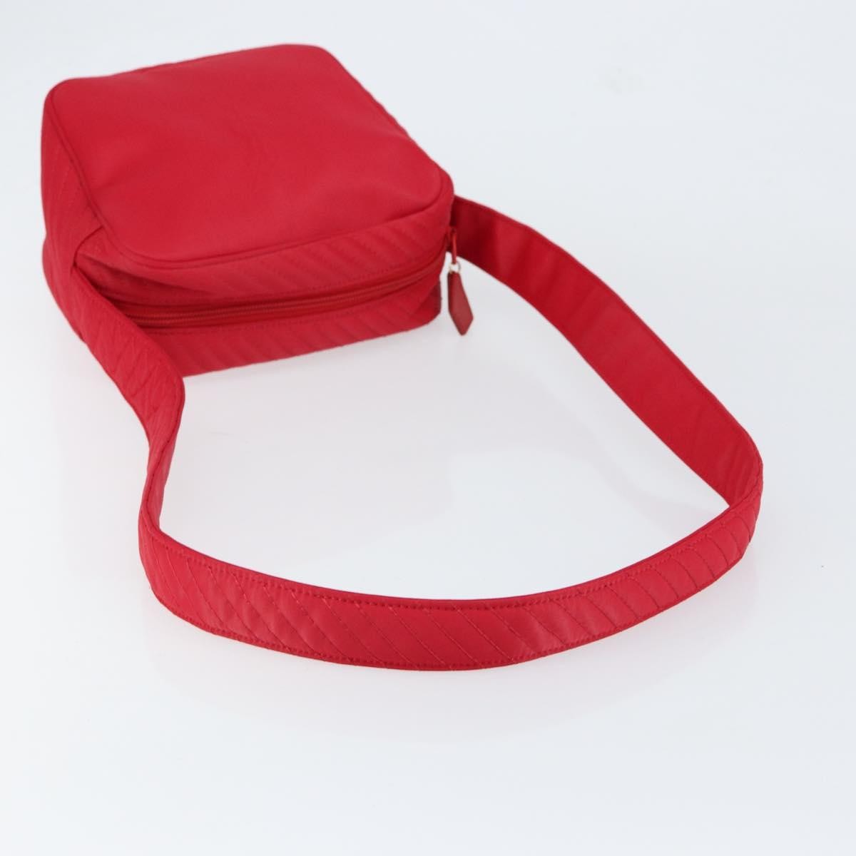 Saint Laurent Vintage Shoulder Bag Nylon Red Nylon Shoulder Bag Bag (Pre-Owned)
