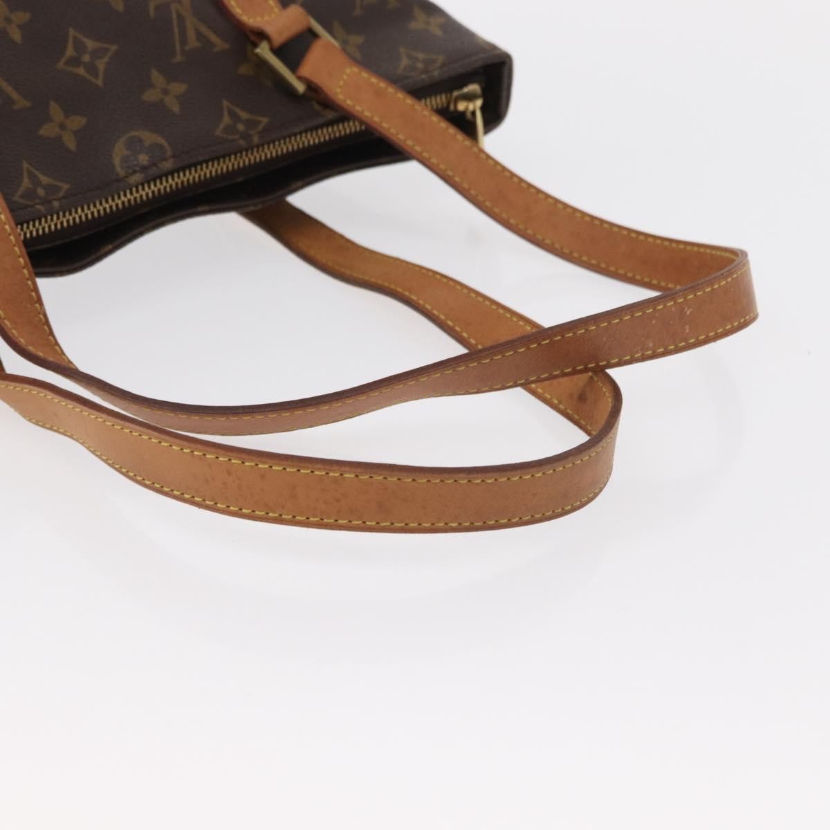 Louis Vuitton Cabas Mezzo Monogram Canvas Brown Canvas Tote Bag