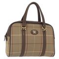 Burberry Nova Handbag Canvas Beige Canvas Handbag