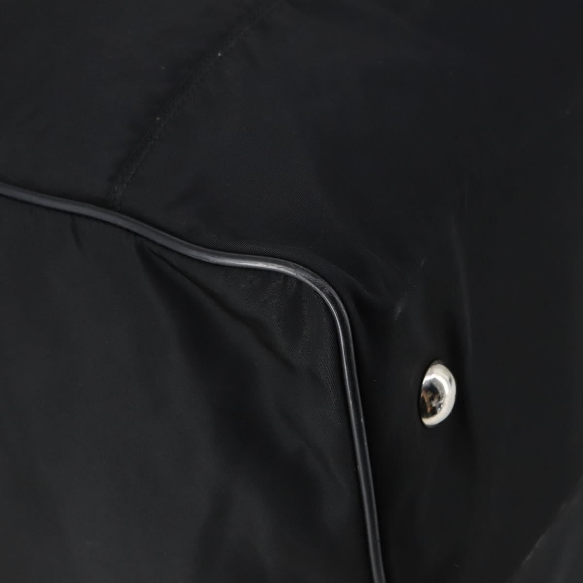 Prada Boston Bag Tessuto Black Nylon Bag