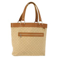 Louis Vuitton Lucille Handbag Mini Lin Beige Canvas Tote Bag