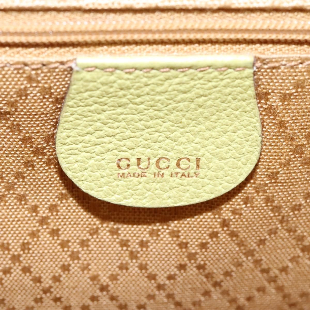 Gucci Gucci Bamboo Backpack Daim Green Suede Backpack Bag (Pre-Owned)