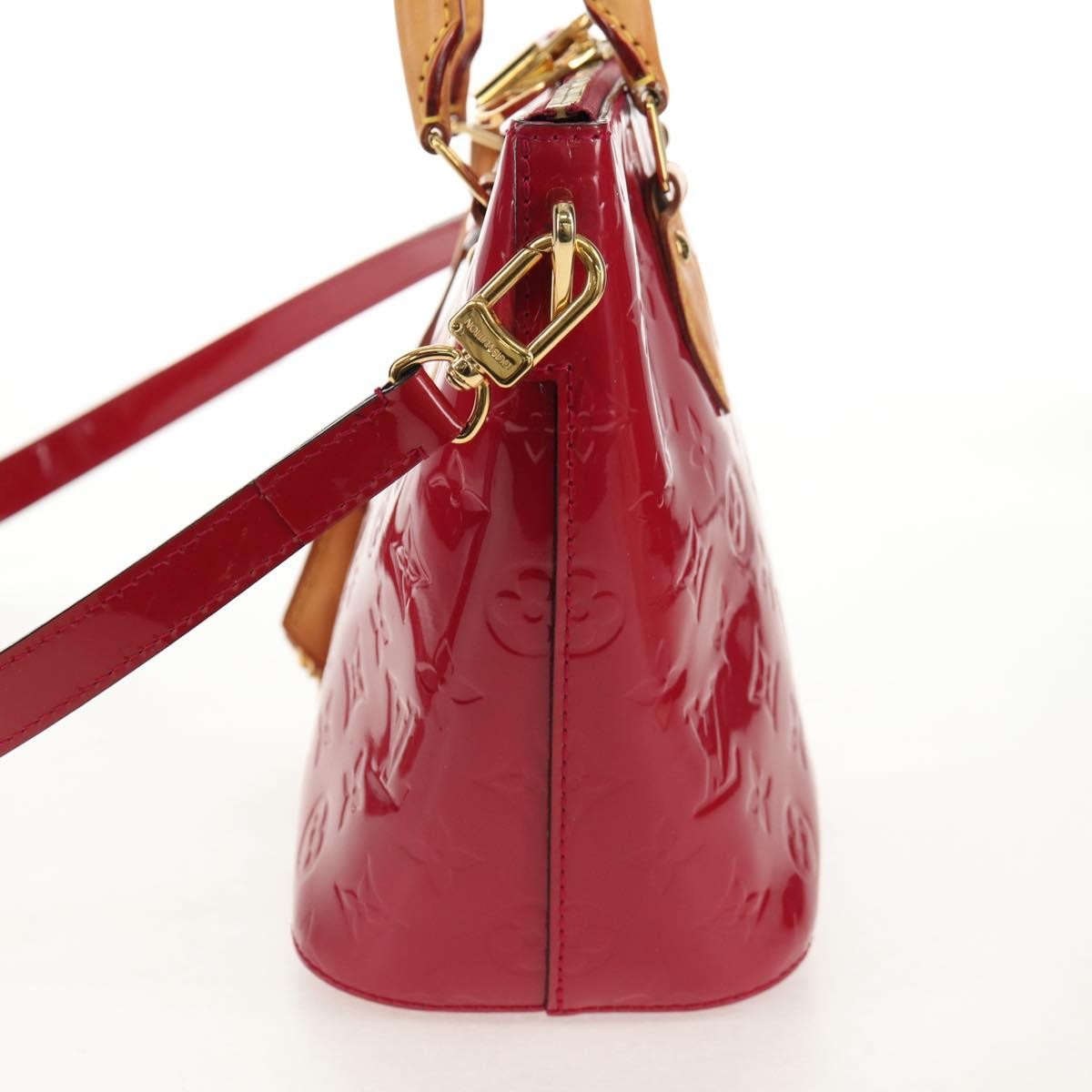 Louis Vuitton Montebello Handbag Monogram Vernis Pink Patent_Leather Handbag