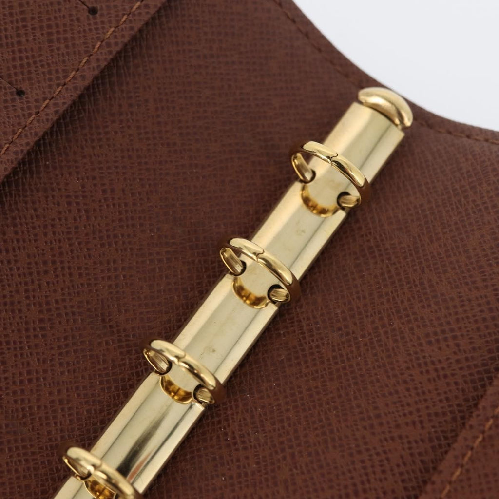 Louis Vuitton Agenda Cover Monogram Panda Brown Canvas Wallets Accessory