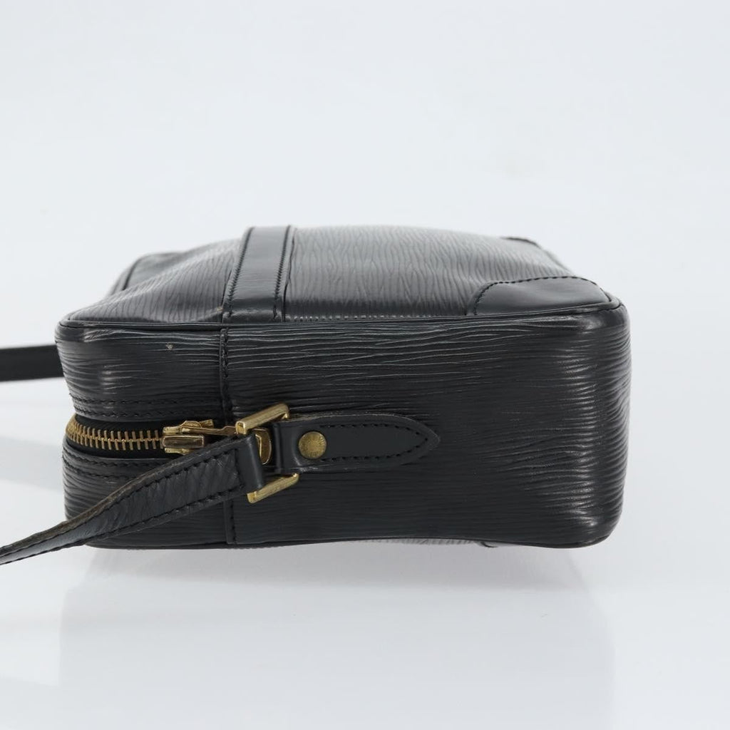 Louis Vuitton Trocadero Handbag Epi Leather Black Leather Shoulder Bag
