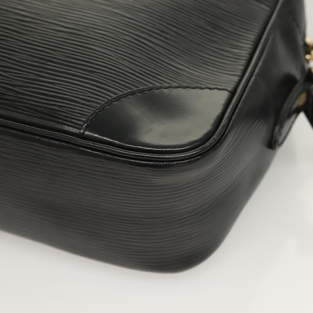 Louis Vuitton Trocadero Handbag Epi Leather Black Leather Shoulder Bag