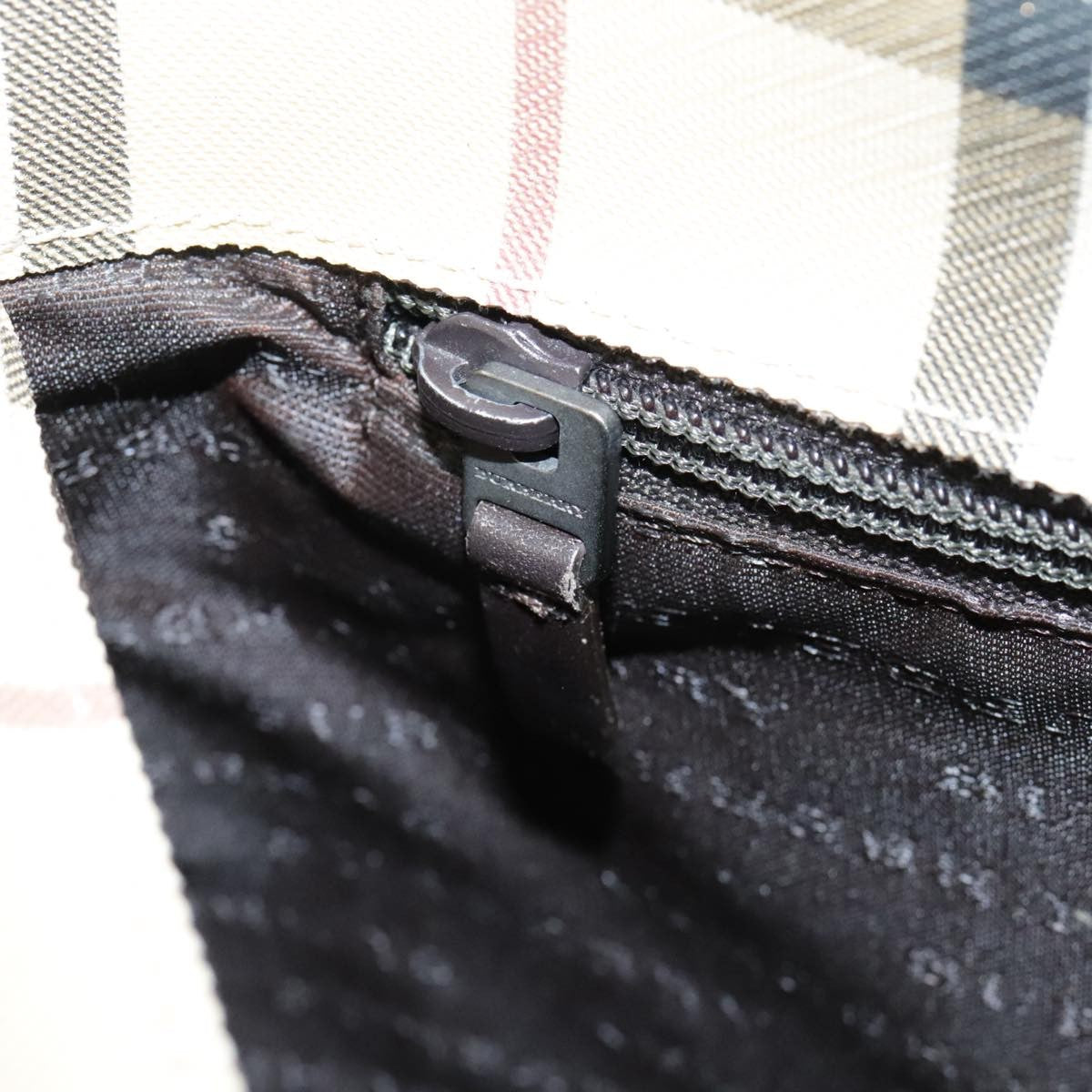 Burberry Nova Check Handbag Nova Check Canvas And Leather Beige Canvas Handbag