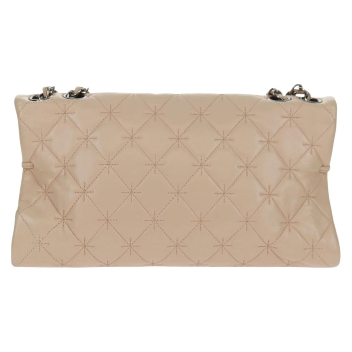 Chanel 2.55 Shoulder Bag Leather Pink Leather Shoulder Bag Bag