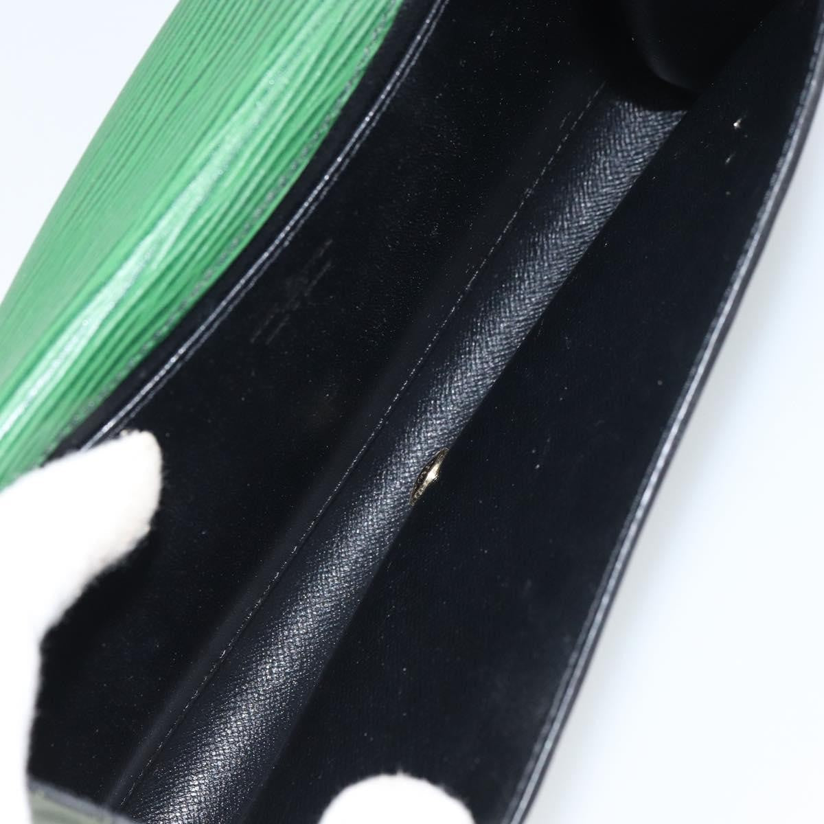 Louis Vuitton Art Deco Clutch Epi Leather Green Leather Clutche & Pouche Bag