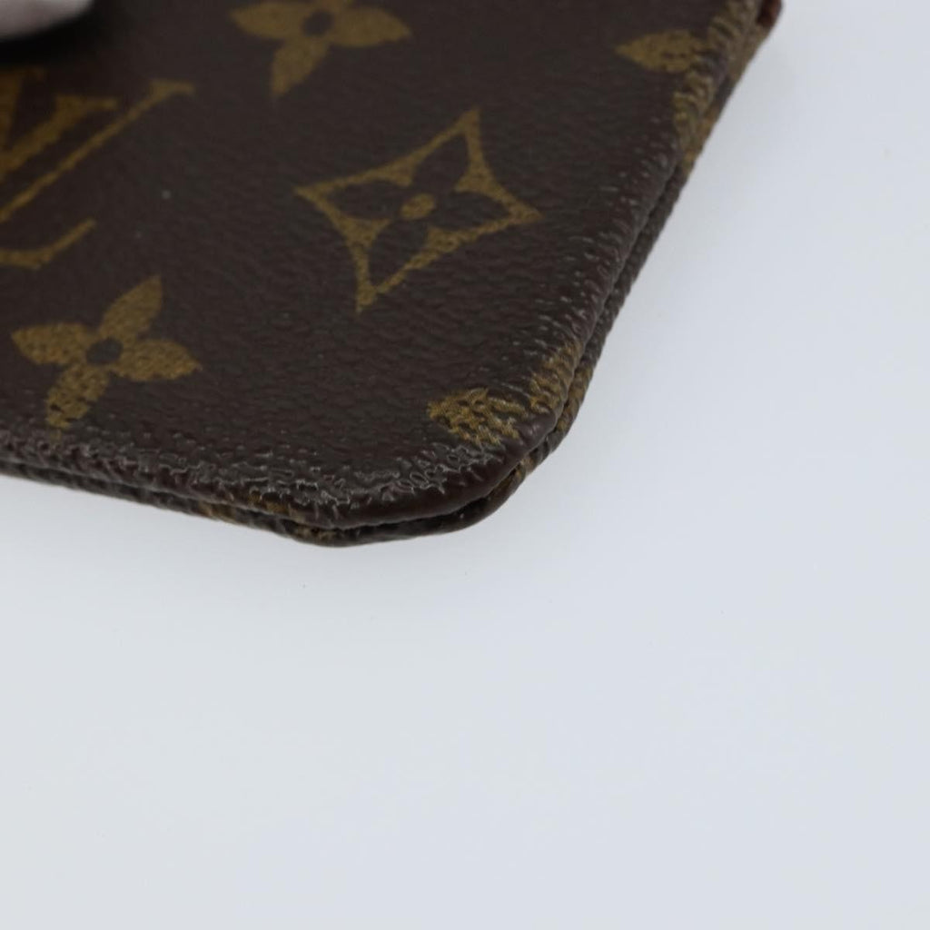 Louis Vuitton Pochette Clés Monogram Canvas Brown Canvas Wallets Accessory