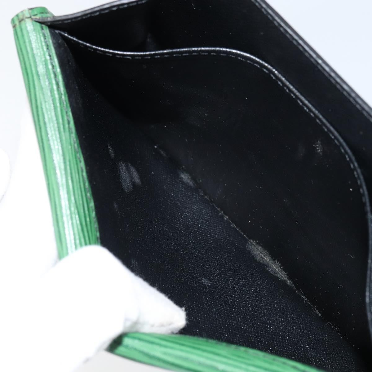 Louis Vuitton Art Deco Clutch Epi Leather Green Leather Clutche & Pouche Bag