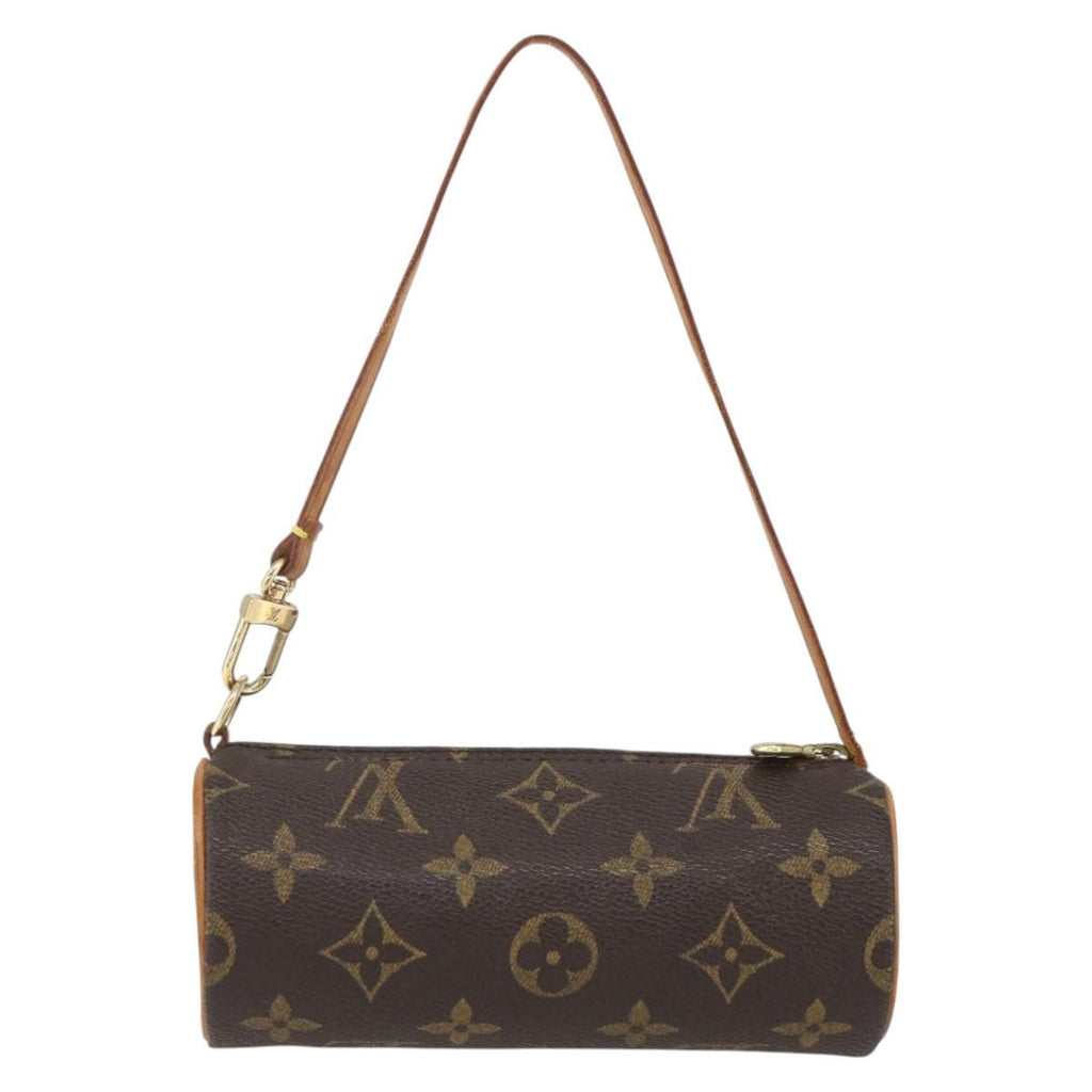 Louis Vuitton Papillon Pochette Monogram Canvas Brown Canvas Clutche & Pouche Bag