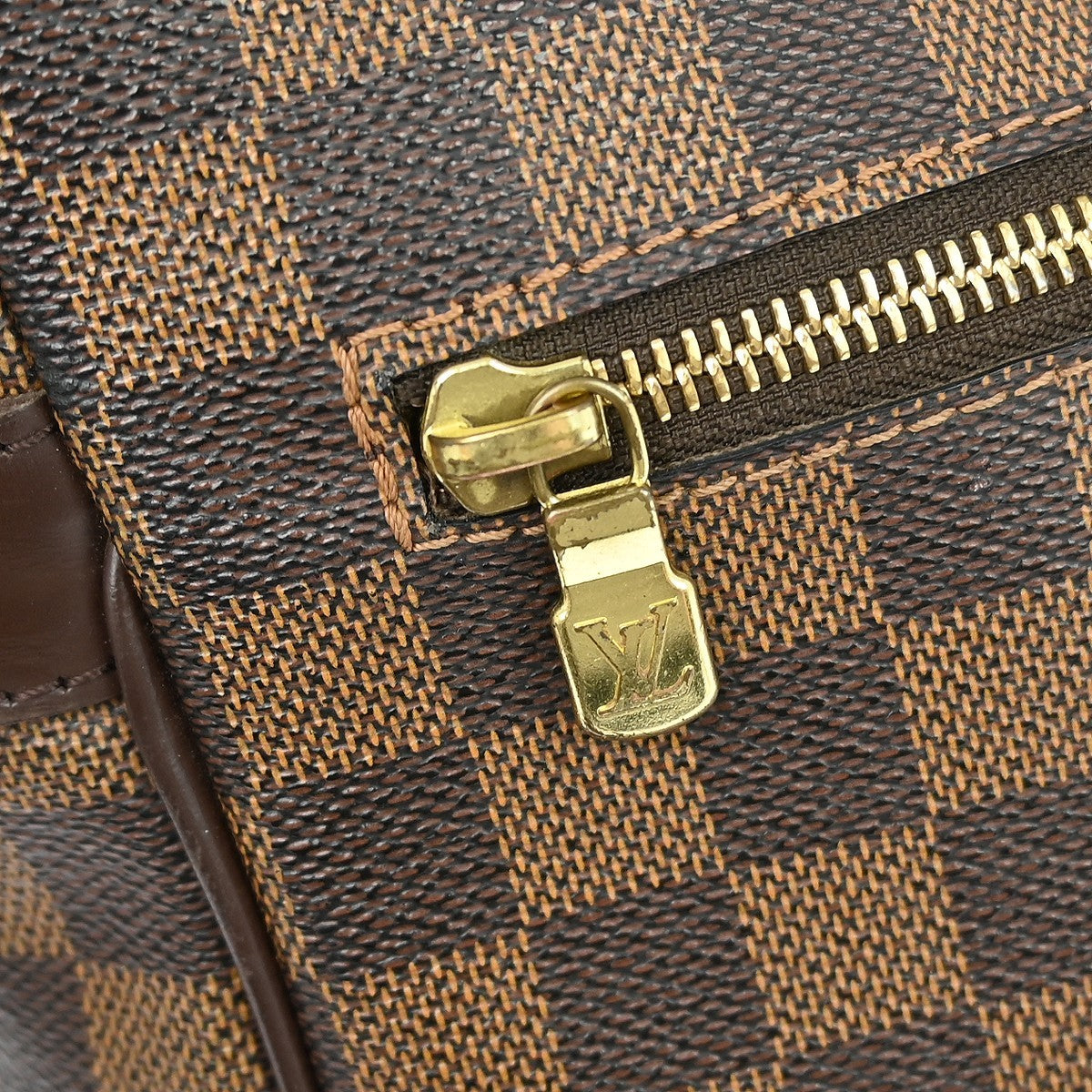 Louis Vuitton Melville Messenger Bag Damier Brown Canvas Shoulder Bag
