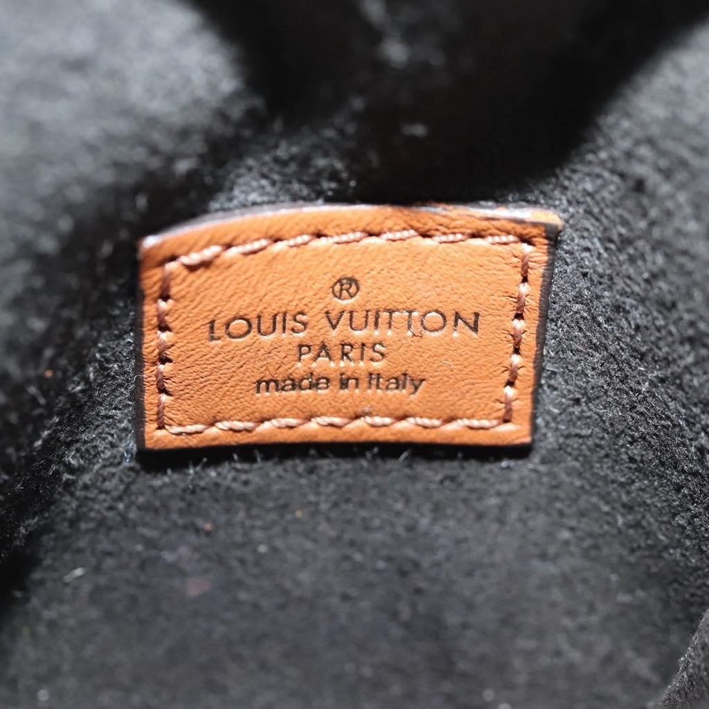 Louis Vuitton Dauphine Shoulder Bag Reverse Monogram Canvas Brown Canvas Clutche & Pouche Bag