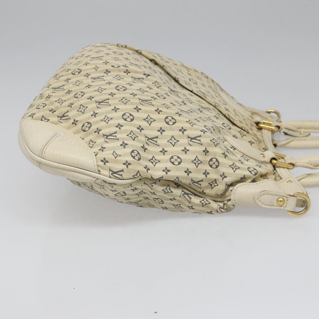 Louis Vuitton Marina Handbag Mini Lin Croisette Beige Canvas Bag