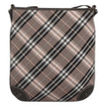 Burberry Nova Check Blue Label Canvas Pink Canvas Shoulder Bag