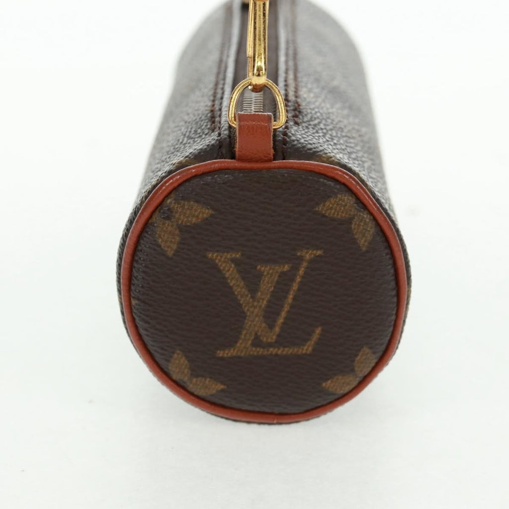 Louis Vuitton Papillon Pochette Monogram Canvas Brown Canvas Clutche & Pouche Bag