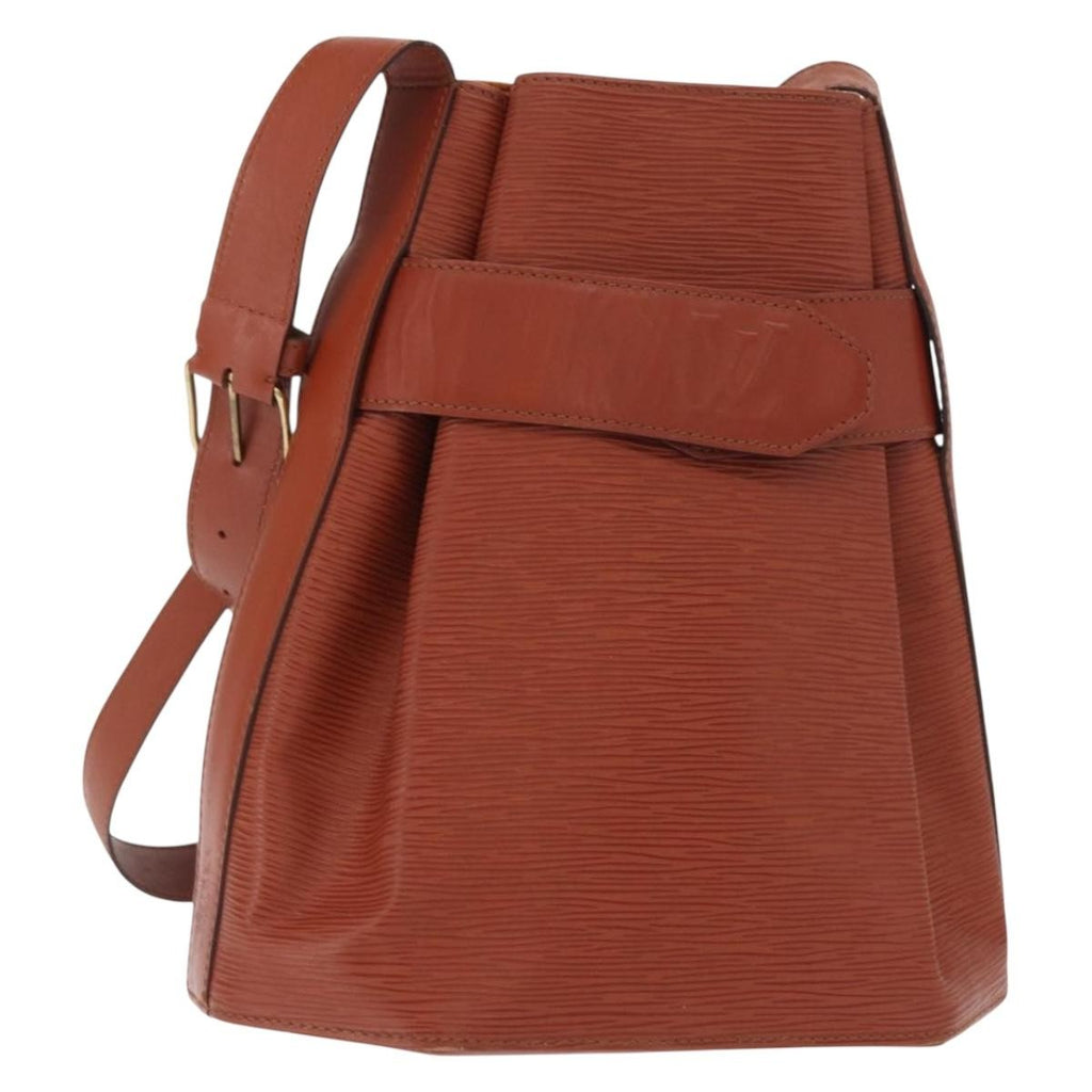 Louis Vuitton Vintage Sac D'epaule Handbag Epi Leather Brown Leather Shoulder Bag