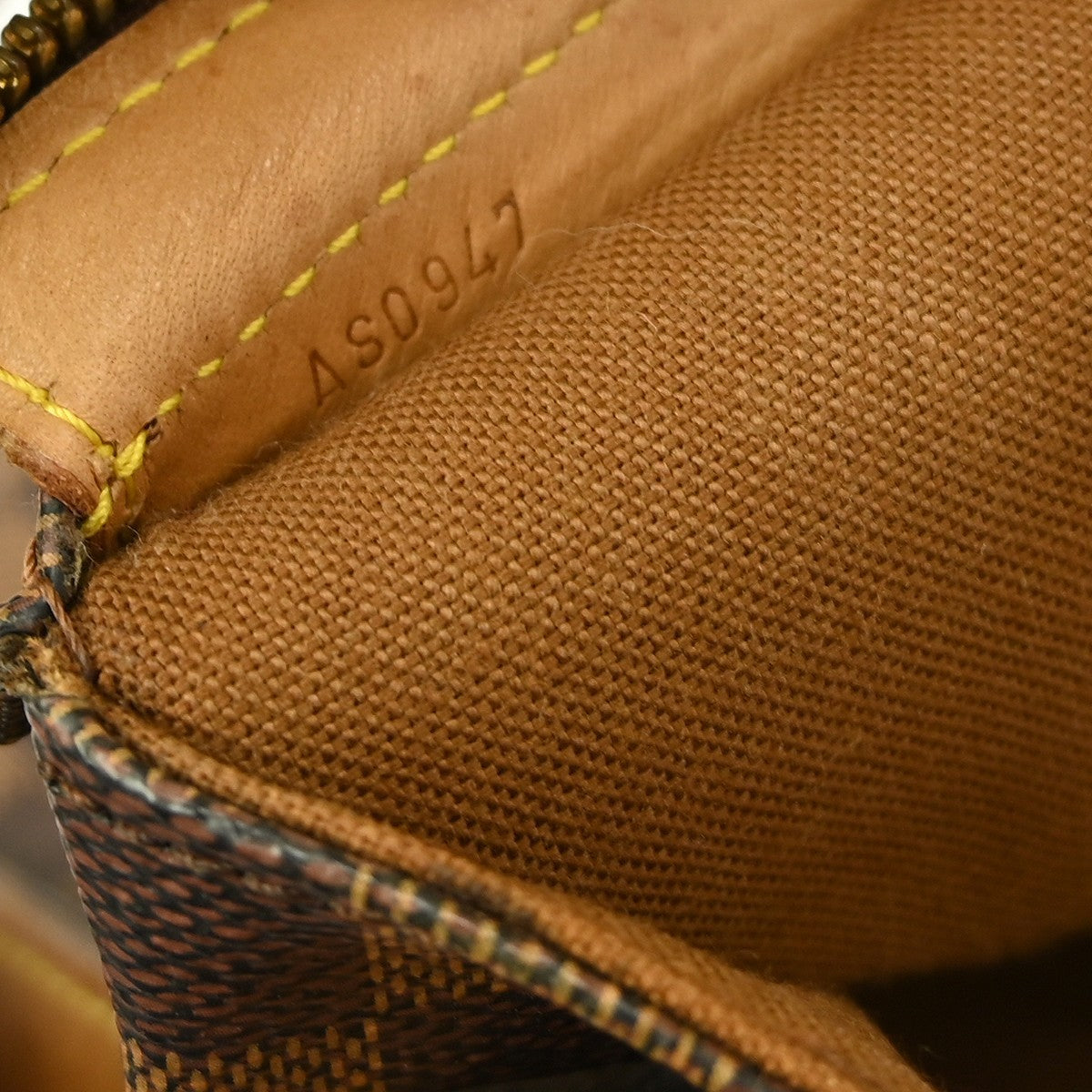 Louis Vuitton Chelsea Handbag Centenaire Damier Brown Canvas Tote Bag