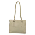 Prada Vintage Shoulder Bag Nylon And Leather White Leather Shoulder Bag Bag