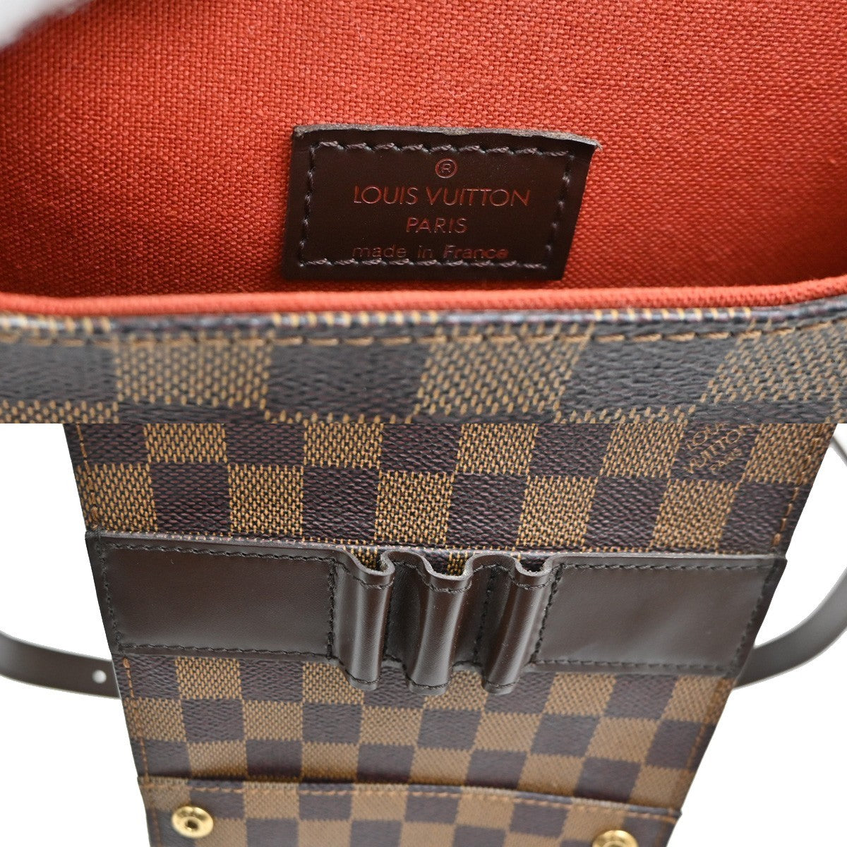 Louis Vuitton Portobello Messenger Damier Brown Canvas Shoulder Bag