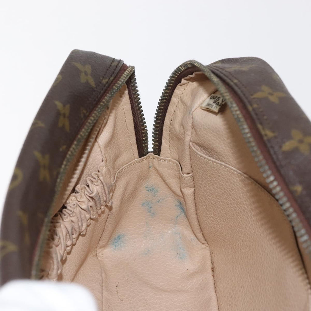 Louis Vuitton Trousse Toilette Monogram Canvas Brown Canvas Clutche & Pouche Bag