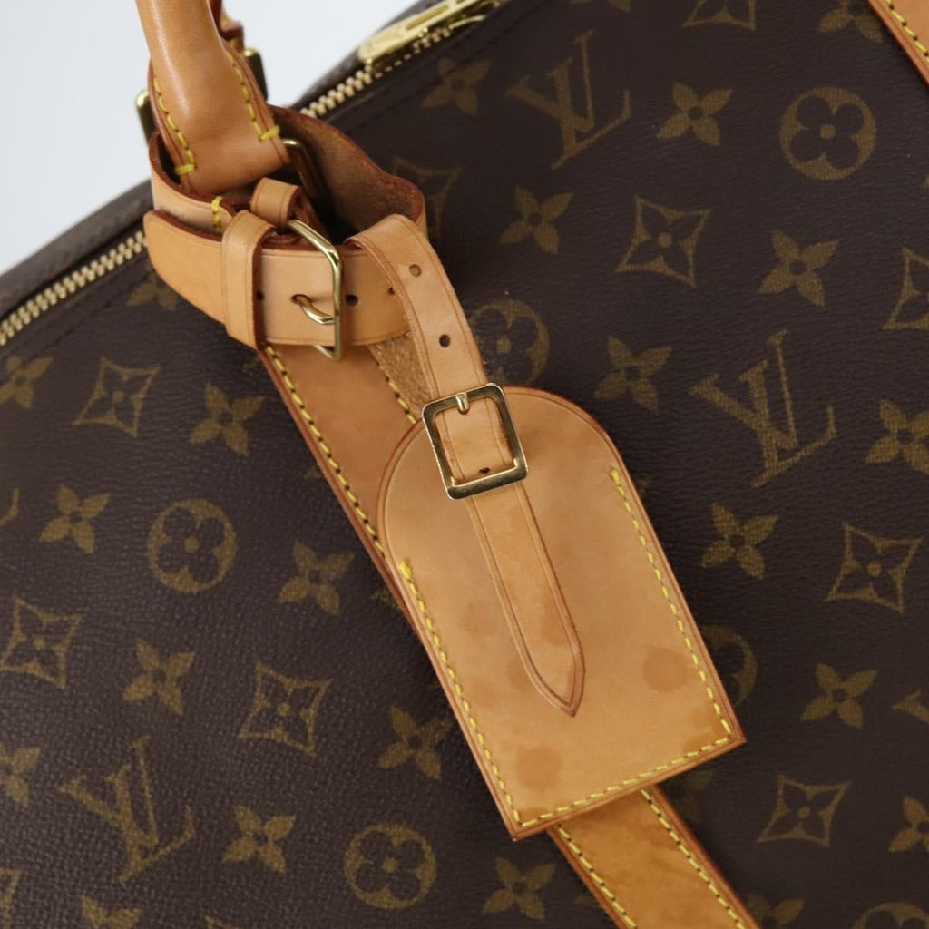 Louis Vuitton Keepall Bag Monogram Canvas Brown Canvas Travel Bag