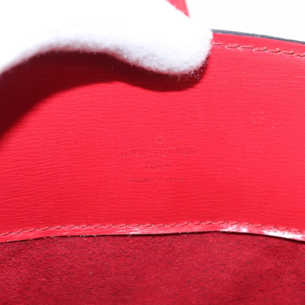 Louis Vuitton Cluny Shoulder Bag Epi Leather Red Leather Shoulder Bag