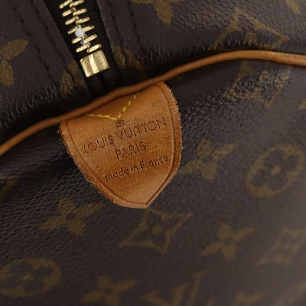 Louis Vuitton Keepall Bag Monogram Canvas Brown Canvas Travel Bag