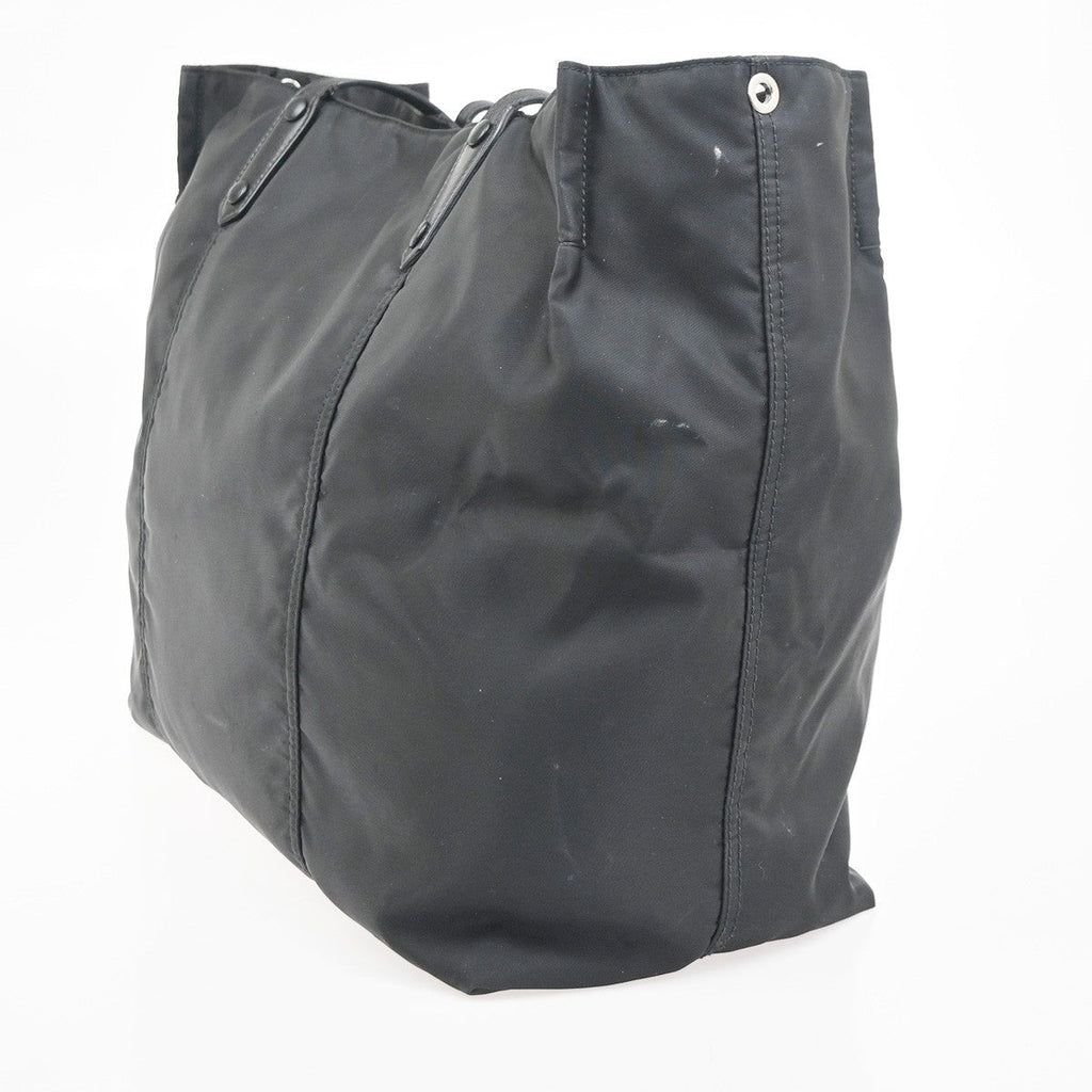 Prada Etiquette Tote Tessuto Black Nylon Tote Bag Bag