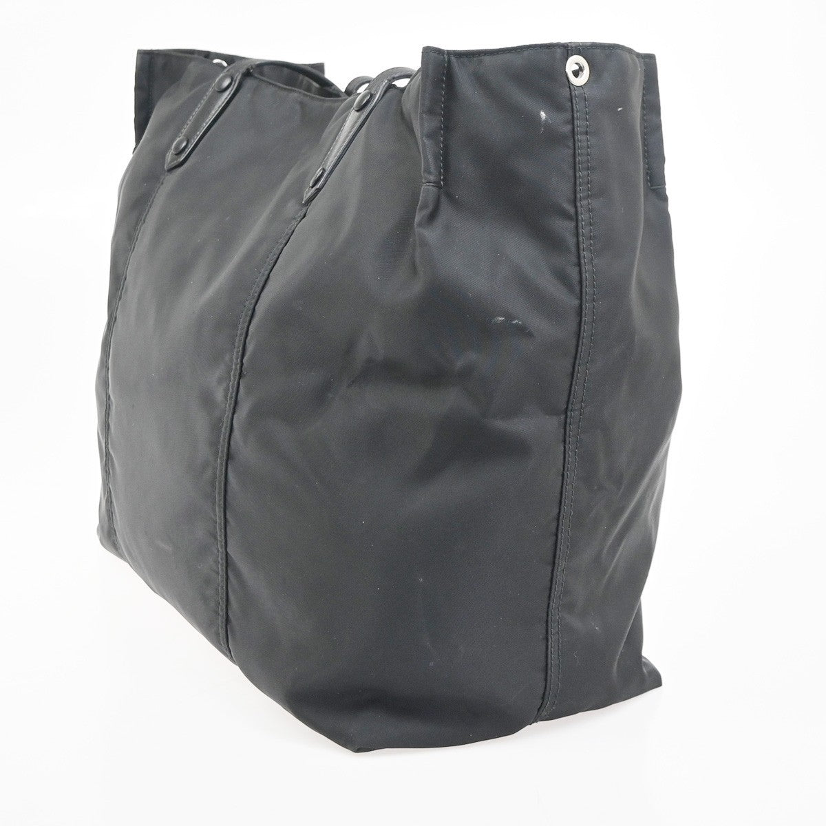 Prada Etiquette Tote Tessuto Black Nylon Tote Bag Bag