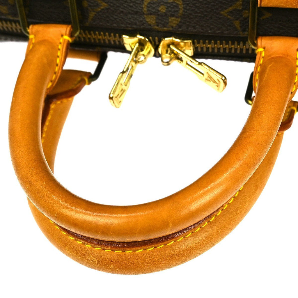 Louis Vuitton Keepall Bag Monogram Canvas Brown Canvas Travel Bag