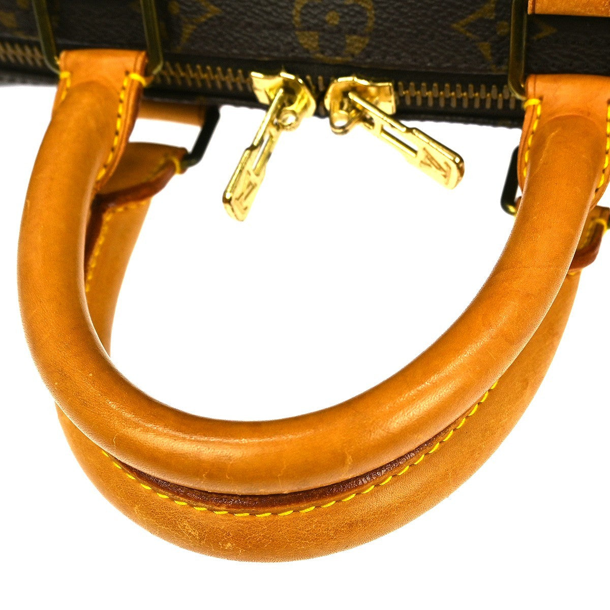 Louis Vuitton Keepall Bag Monogram Canvas Brown Canvas Travel Bag