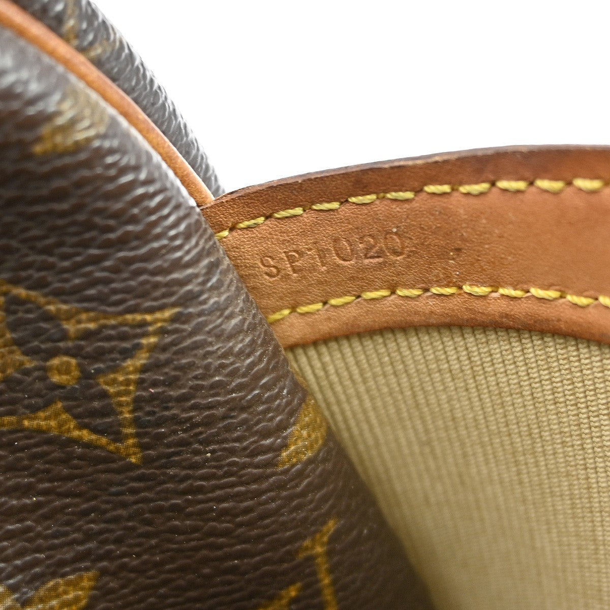 Louis Vuitton Reporter Bag Monogram Canvas Brown Canvas Shoulder Bag