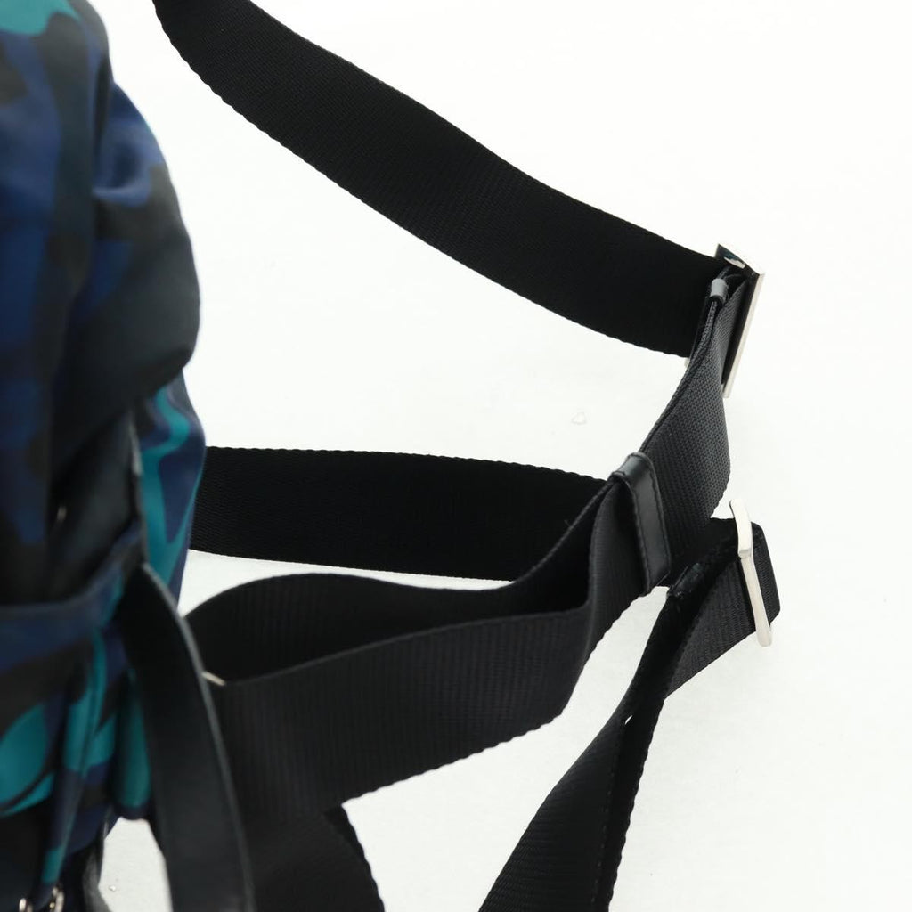 Prada Camouflage Backpack Tessuto Multicolour Nylon Backpack Bag