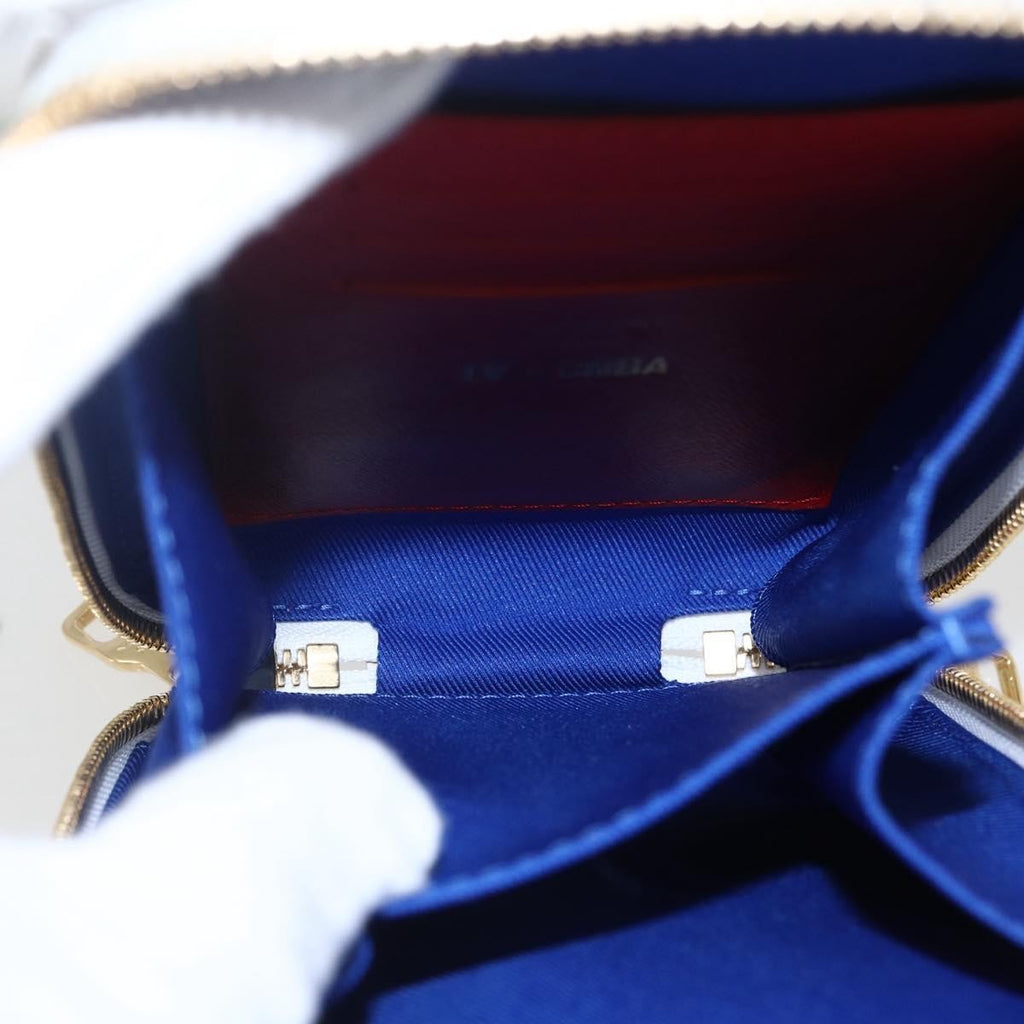 Louis Vuitton X Nba Soft Trunk Phone Box Monogram Canvas White Canvas Clutche & Pouche Bag
