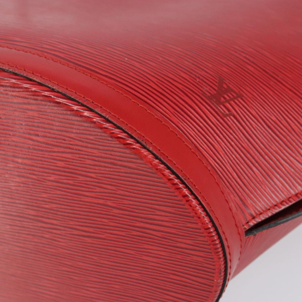 Louis Vuitton Saint Jacques Handbag Epi Leather Red Leather Shoulder Bag