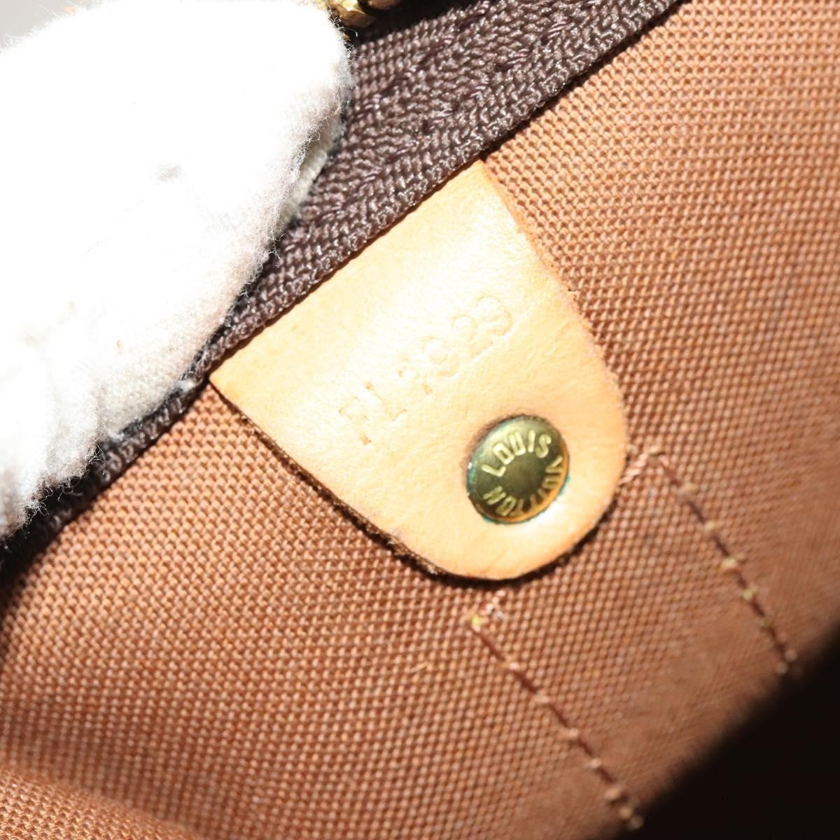 Louis Vuitton Keepall Bag Monogram Canvas Brown Canvas Travel Bag