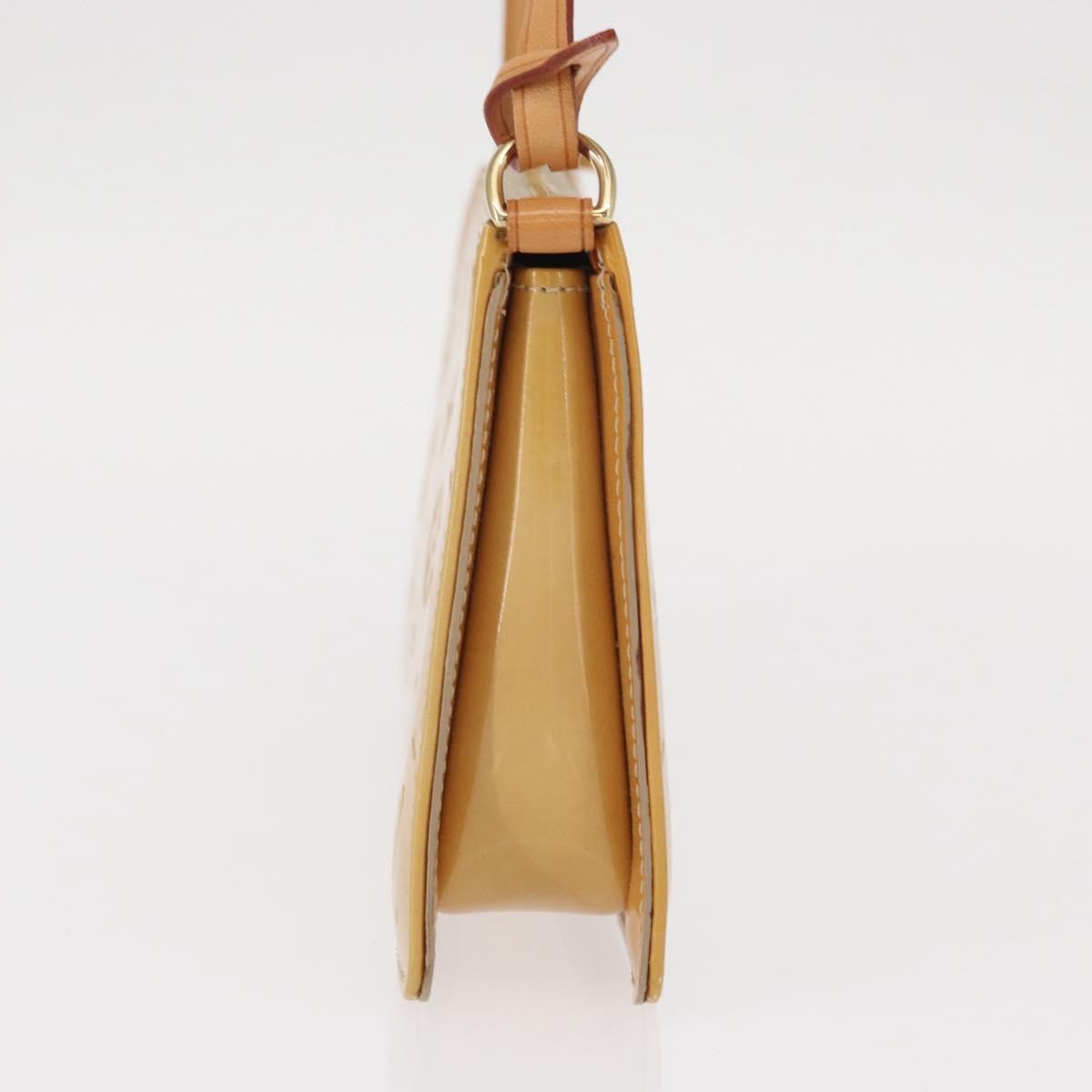 Louis Vuitton Lexington Pochette Patent Leather Beige Patent_Leather Clutche & Pouche Bag