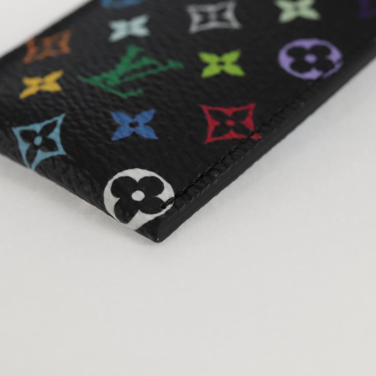 Louis Vuitton Etui À Stylo Canvas Black Canvas Clutche & Pouche Bag