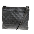 Gucci Guccissima Shoulder Bag Brown Leather Shoulder Bag Bag (Pre-Owned)