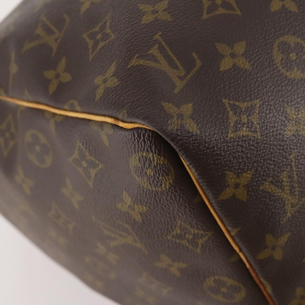 Louis Vuitton Keepall Bag Monogram Canvas Brown Canvas Travel Bag