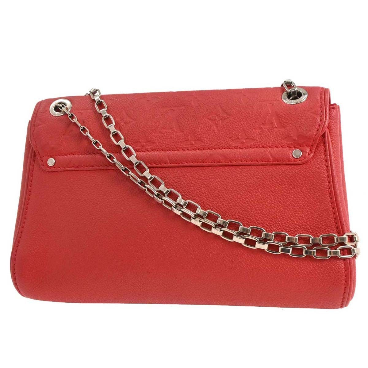 Louis Vuitton Saint Germain Handbag Monogram Empreinte Leather Pink Leather Shoulder Bag