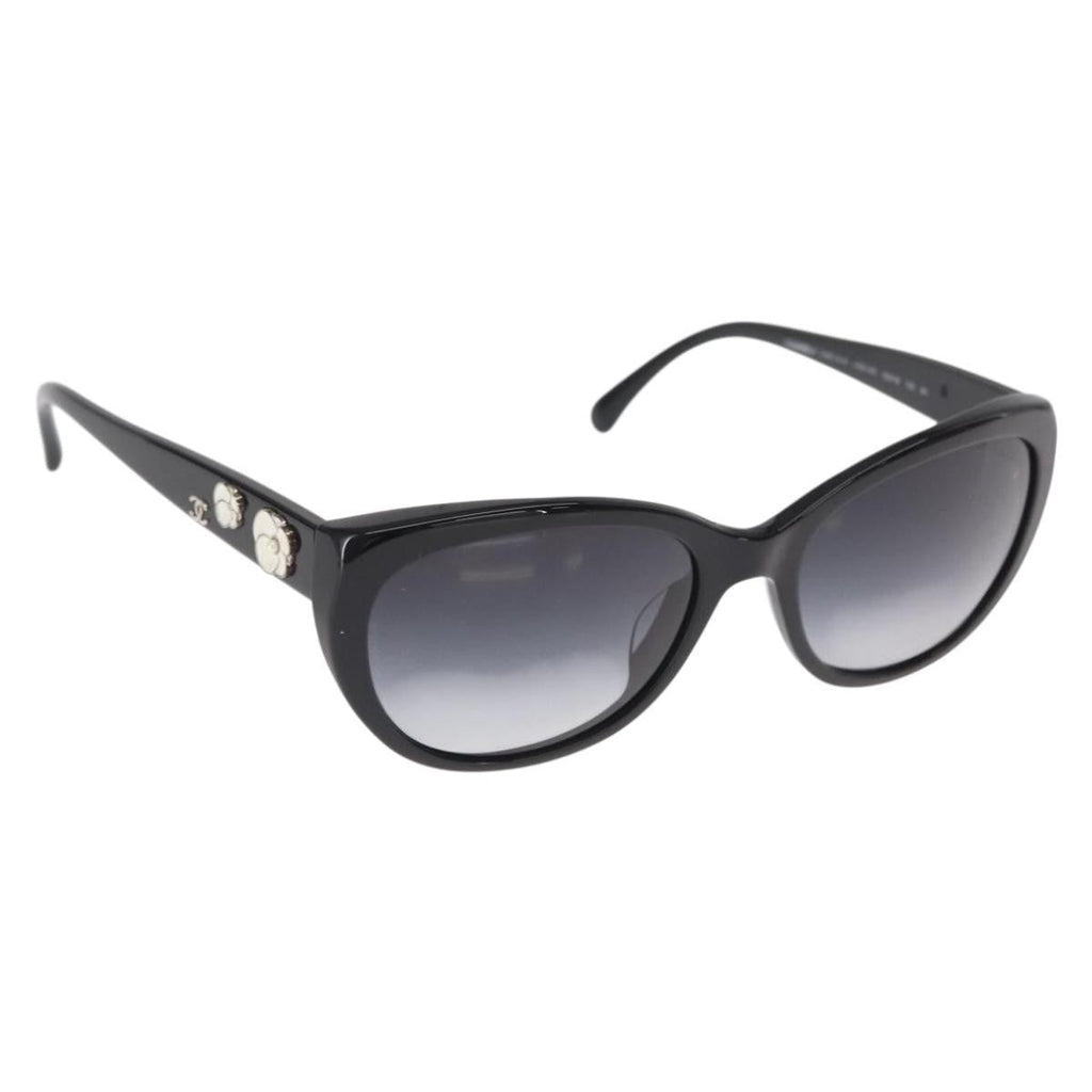 Chanel Camélia Sunglasses Plastic Black Plastic Sunglasse Accessory