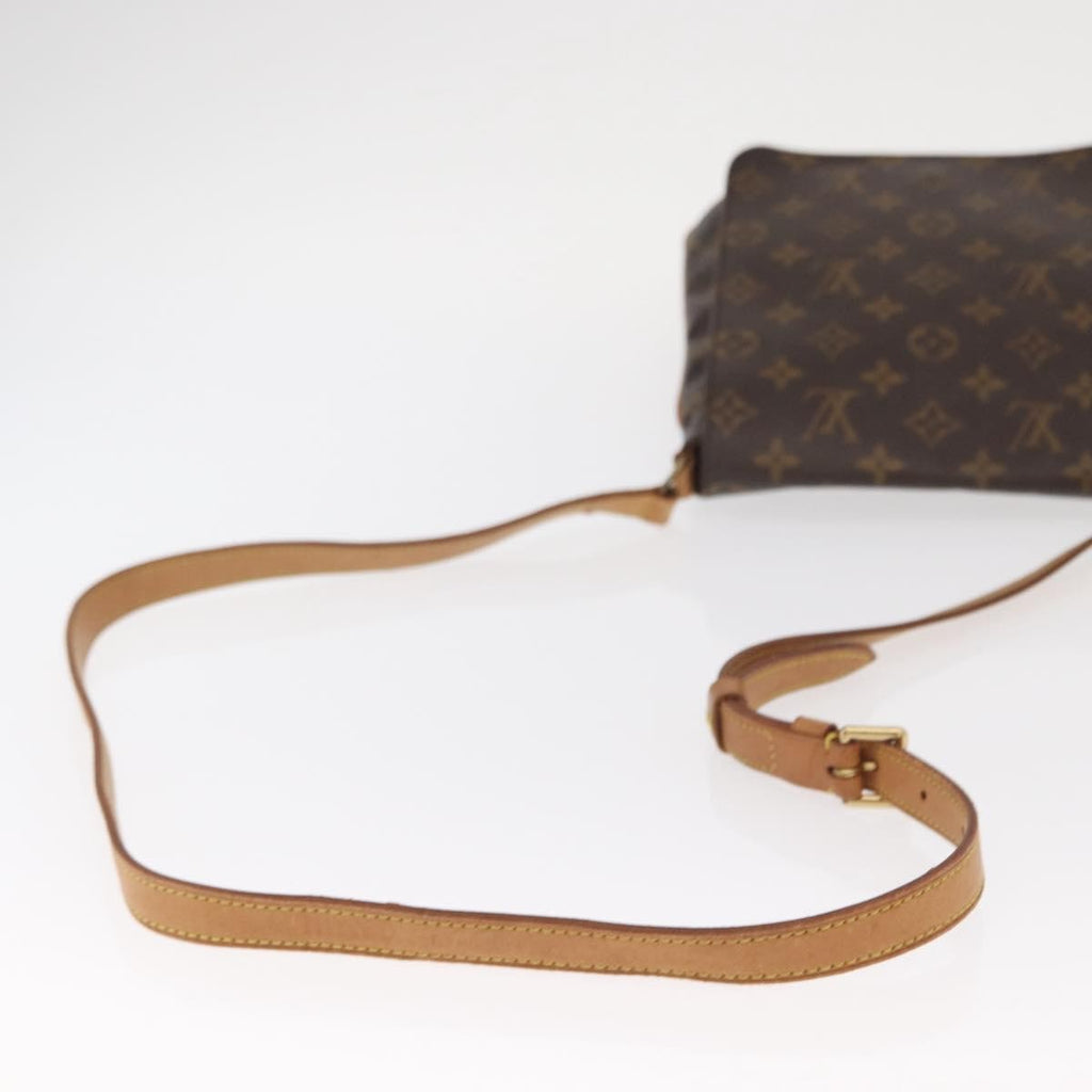 Louis Vuitton Musette Salsa Handbag Monogram Canvas Brown Canvas Shoulder Bag
