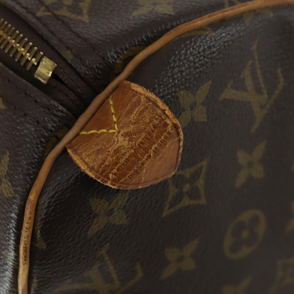 Louis Vuitton Keepall Bag Monogram Canvas Brown Canvas Travel Bag